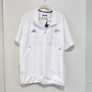 ADIDAS Quarter-Zip Jacket ULM WARHAWKS Size LARGE